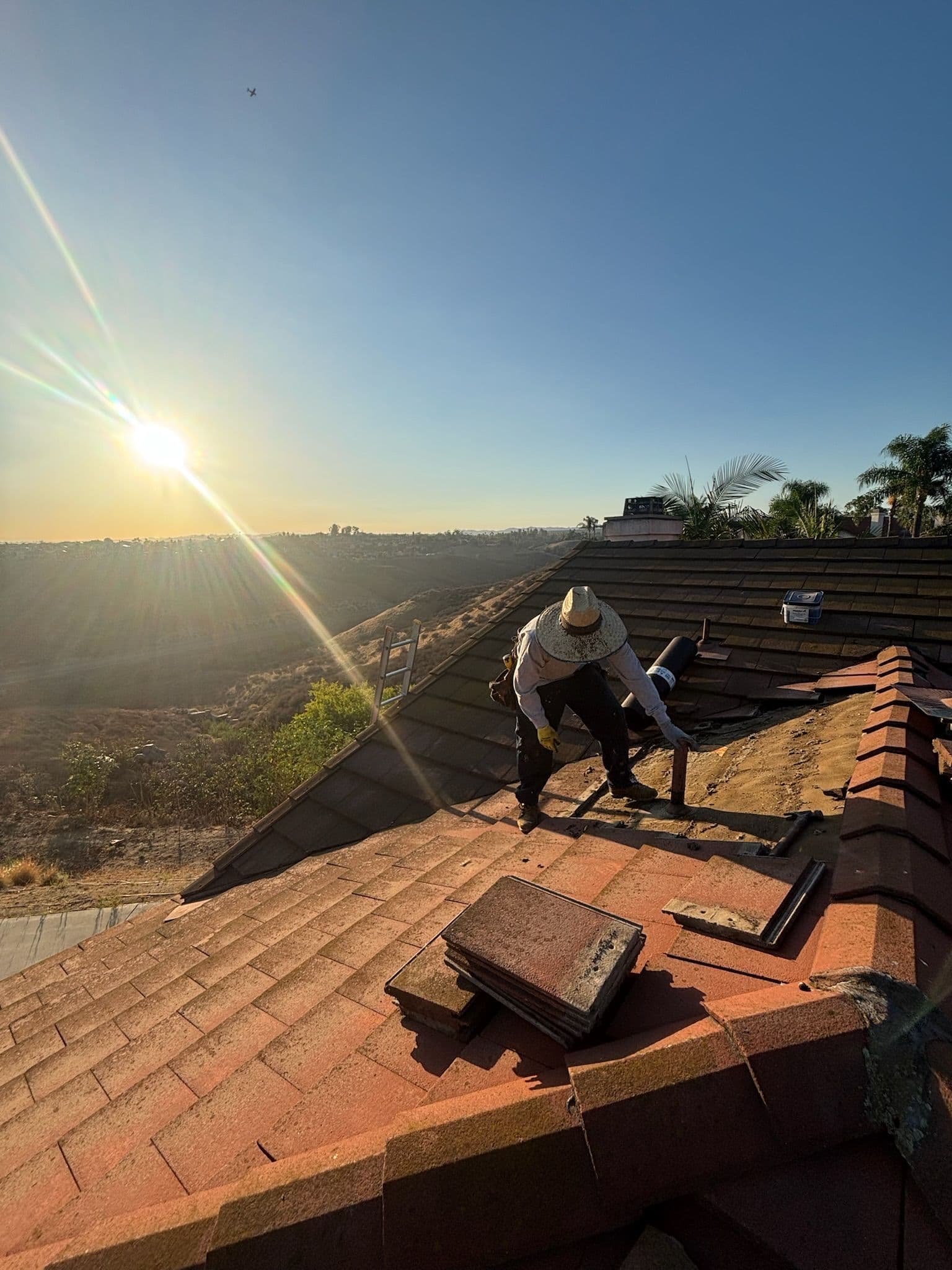 Gallery photos for Tile Roofing Fix and Leak Repair by Cali Roofing: Image #1