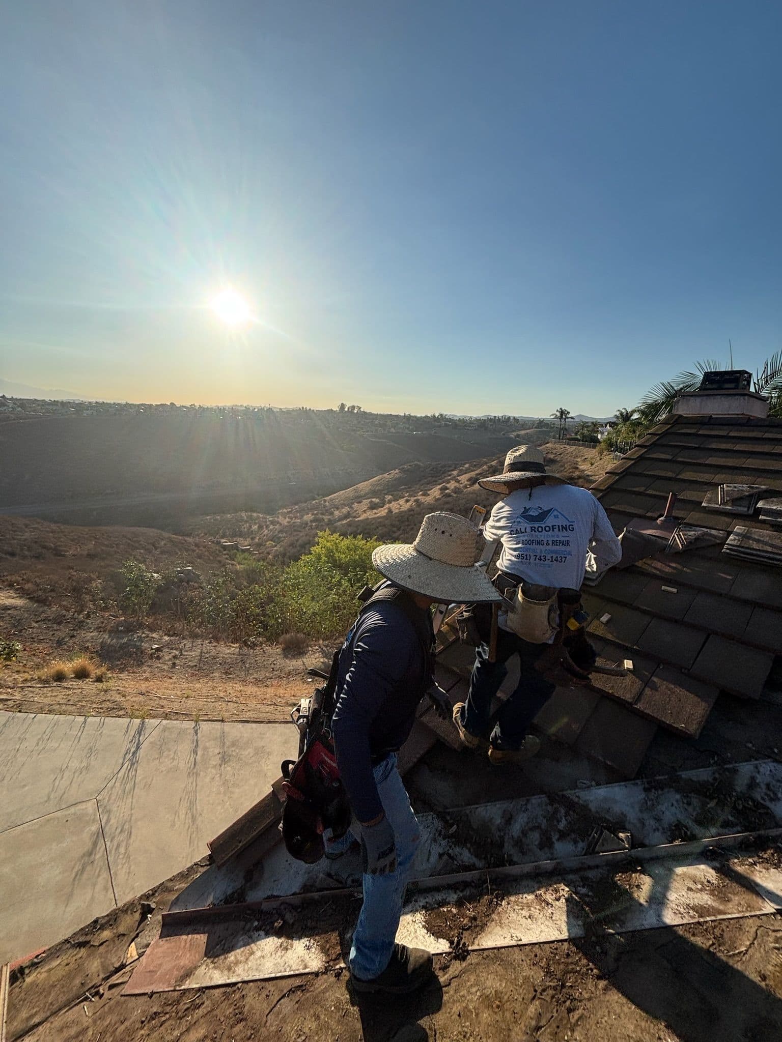 Gallery photos for Tile Roofing Fix and Leak Repair by Cali Roofing: Image #2