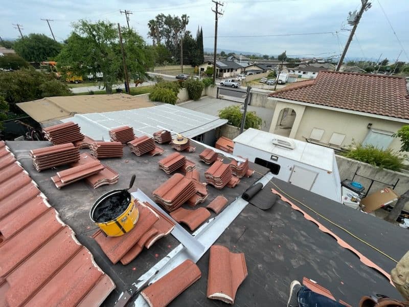 Gallery photos for Red Tile Roof Makeover in Baldwin Park CA: Image #1