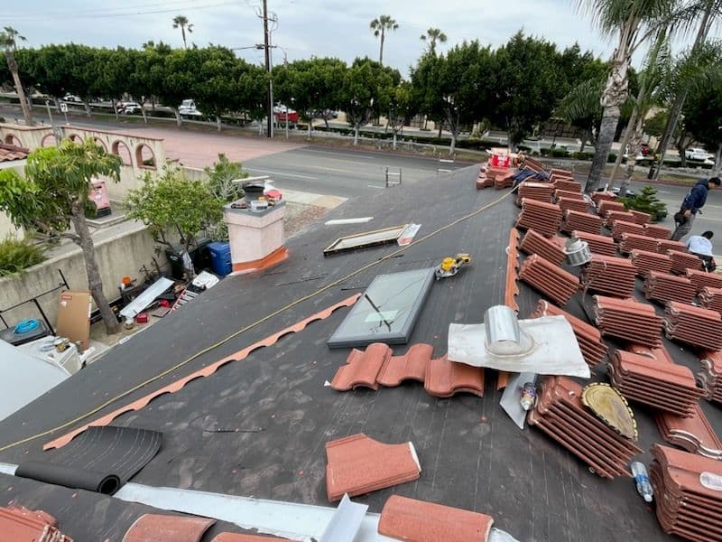 Gallery photos for Red Tile Roof Makeover in Baldwin Park CA: Image #2