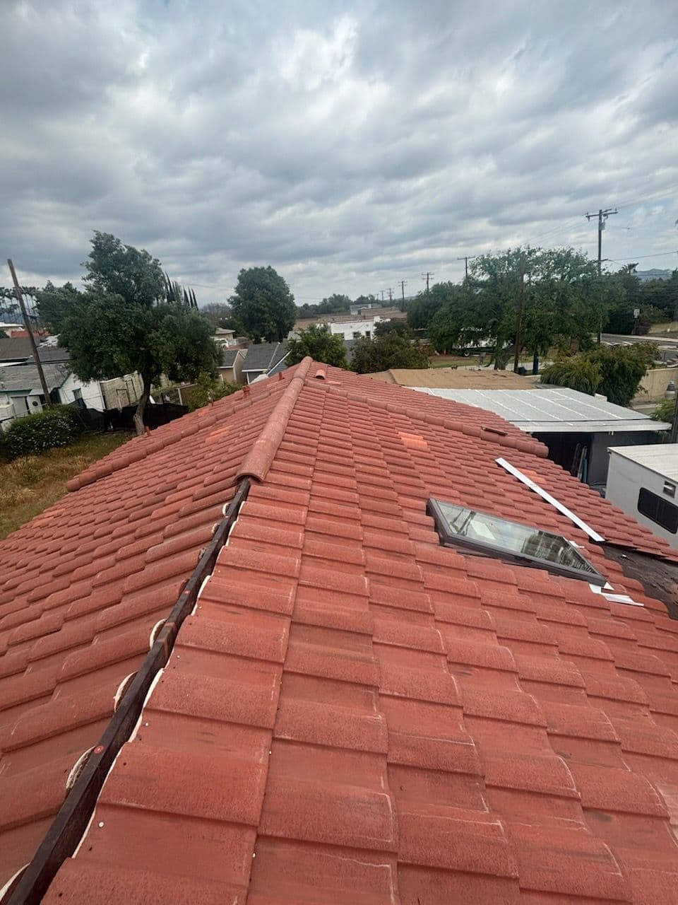 Project Stunning Re-Roof with Valencia Red Tiles in Cali image