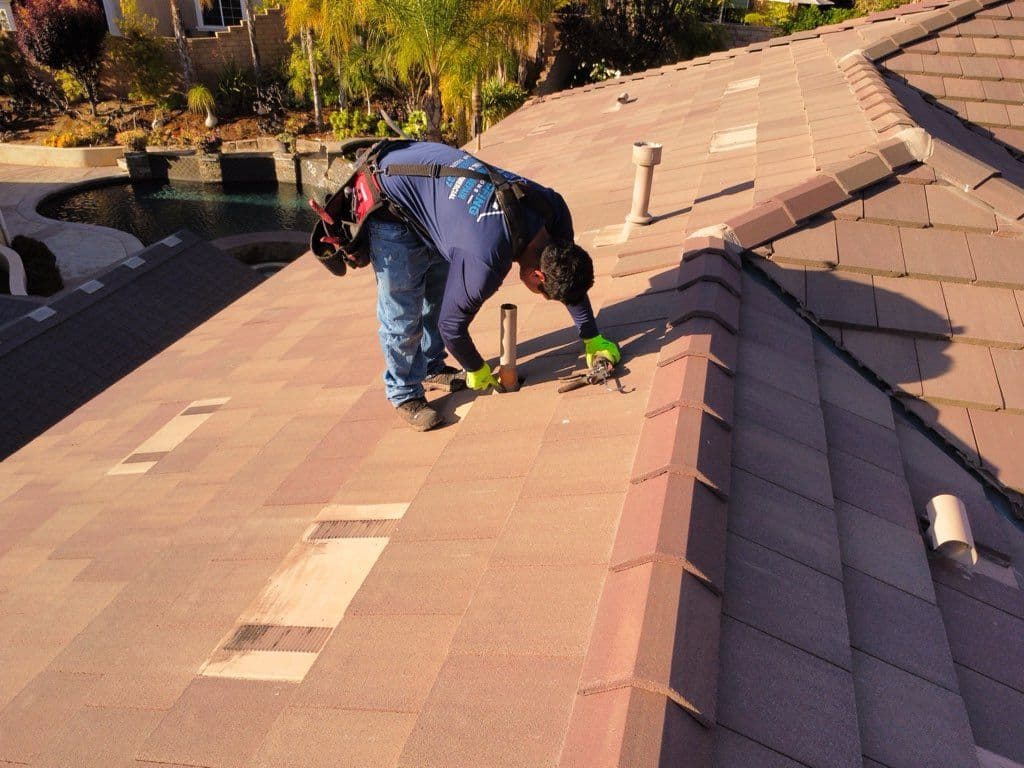 Project Tile Roof Replacement in Corona CA With Drone Precision image