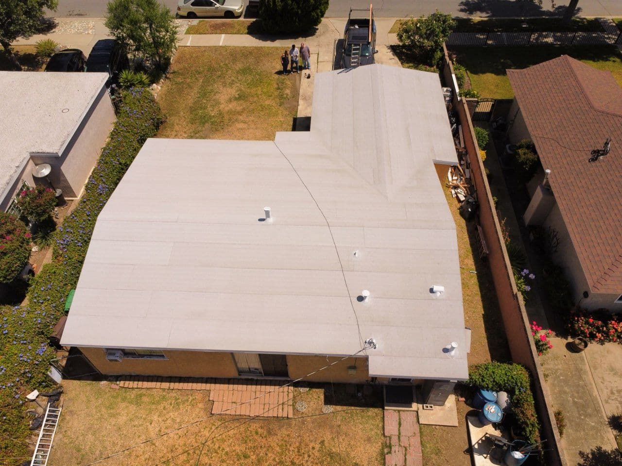 Seamless Flat Roofing Transformation in La Verne image