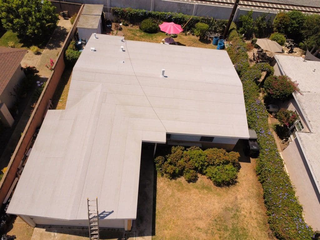Gallery photos for Seamless Flat Roofing Transformation in La Verne: Image #1